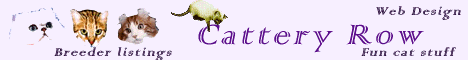 Cattery Row Banner
